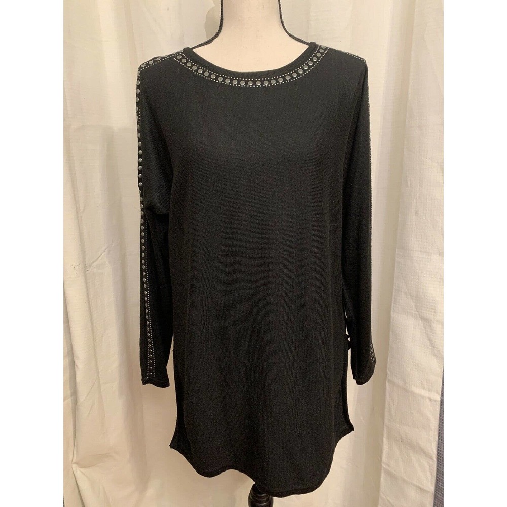 Design 365 Long Sleeve Cold Shoulder Sweater